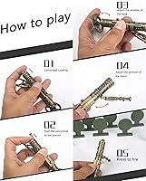 Vista 3 de Mortero táctico con mortero redondo juguete educativo.