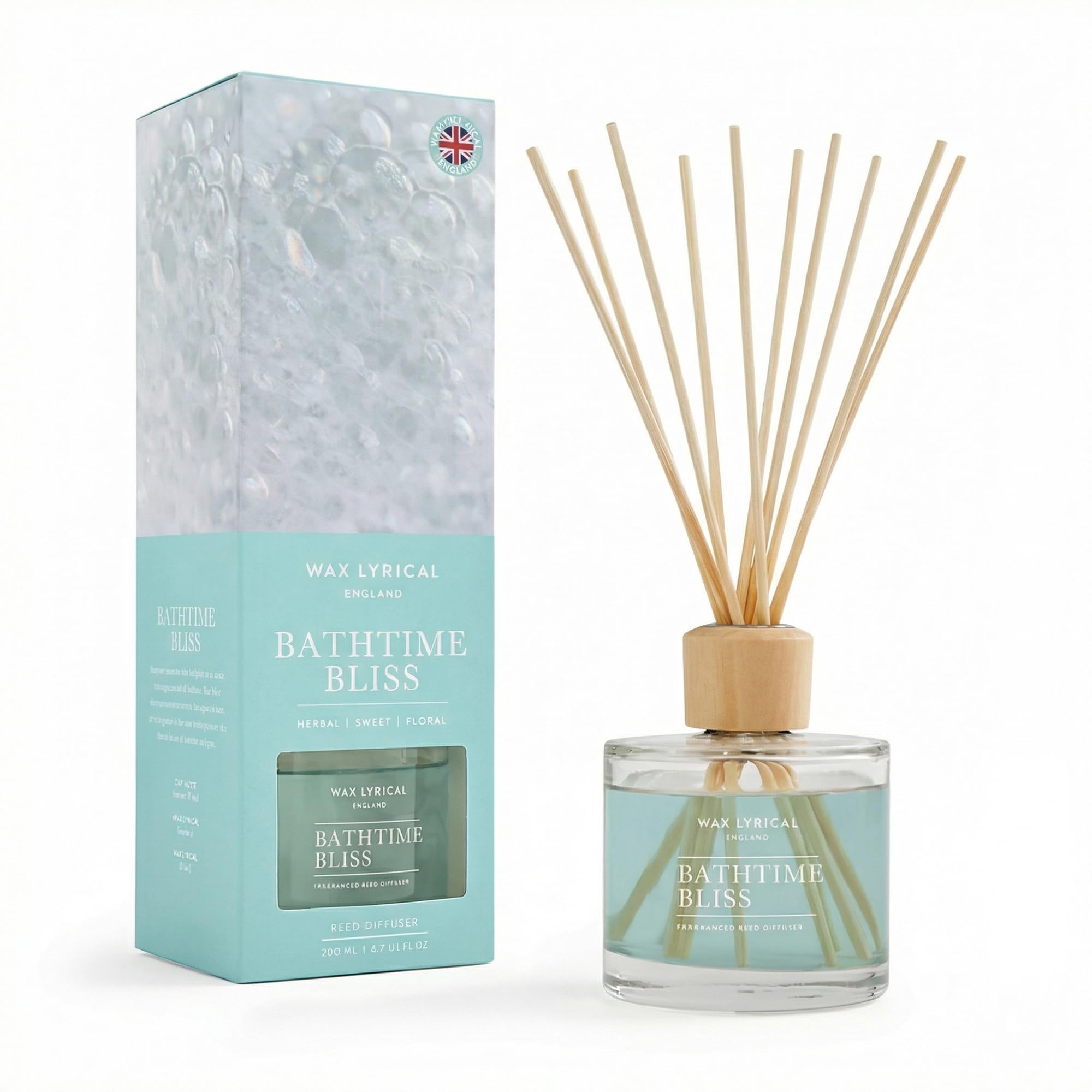 WAX LYRICAL Bathtime Bliss Scented Reed Diffuser 200ml