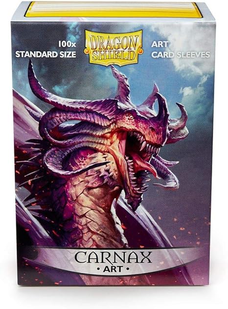 Amazon Com Sleeves Dragon Shield Limited Edition Art Sleeves Carnax Toys Games