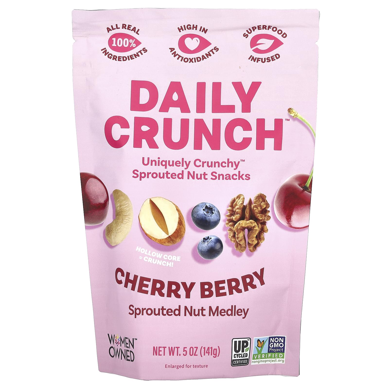 Daily Crunch Sprouted Cherry Berry, 5 Ounce