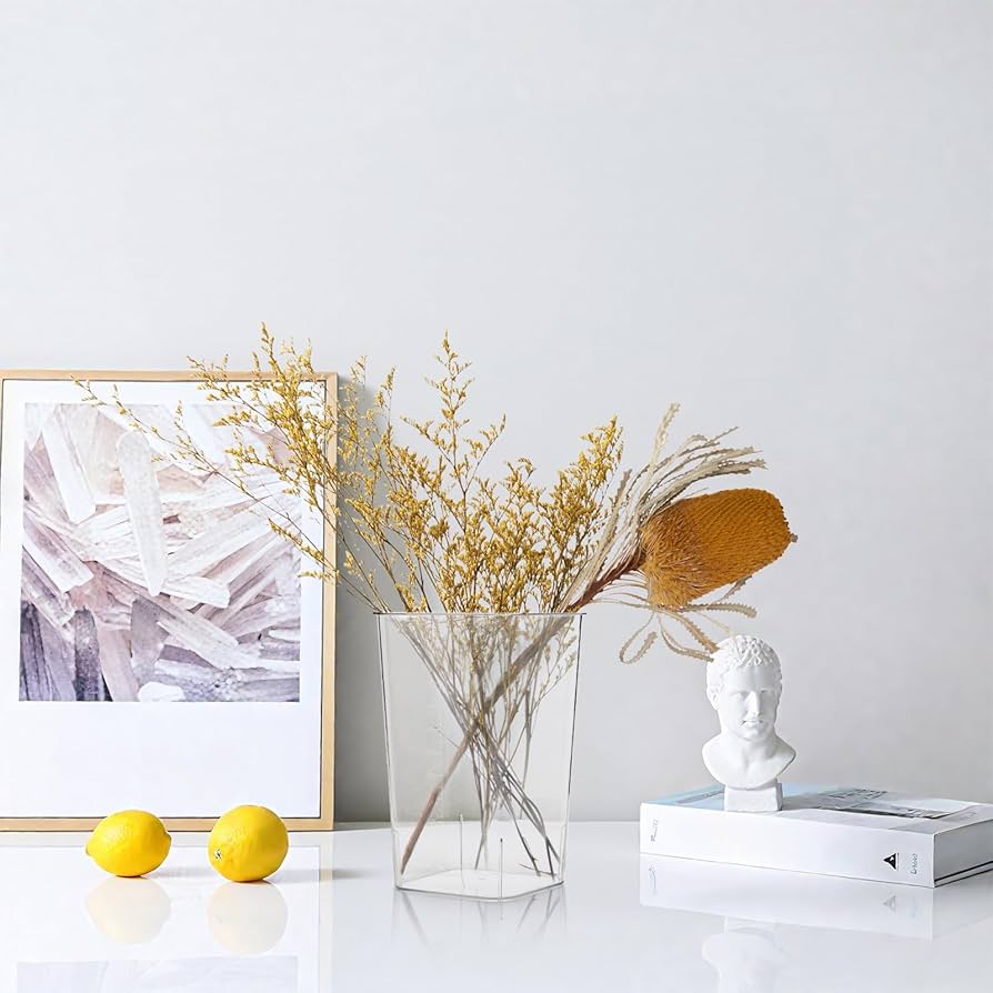 Amazon.co.jp: Suwimut 4個パック プラスチック花瓶 センター