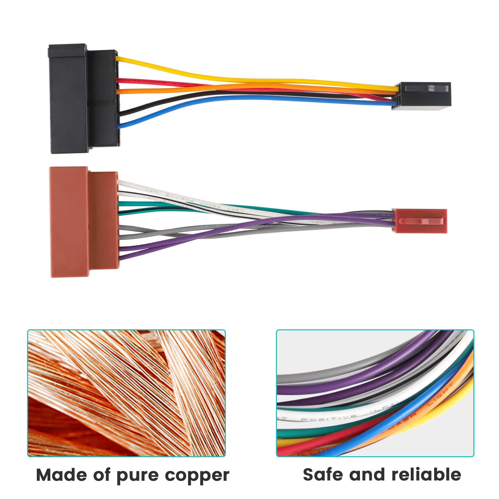 Adattatore Cablaggio Faro FLHT 14-up Con Connettore H13 - Iron Cafe - Foto 8