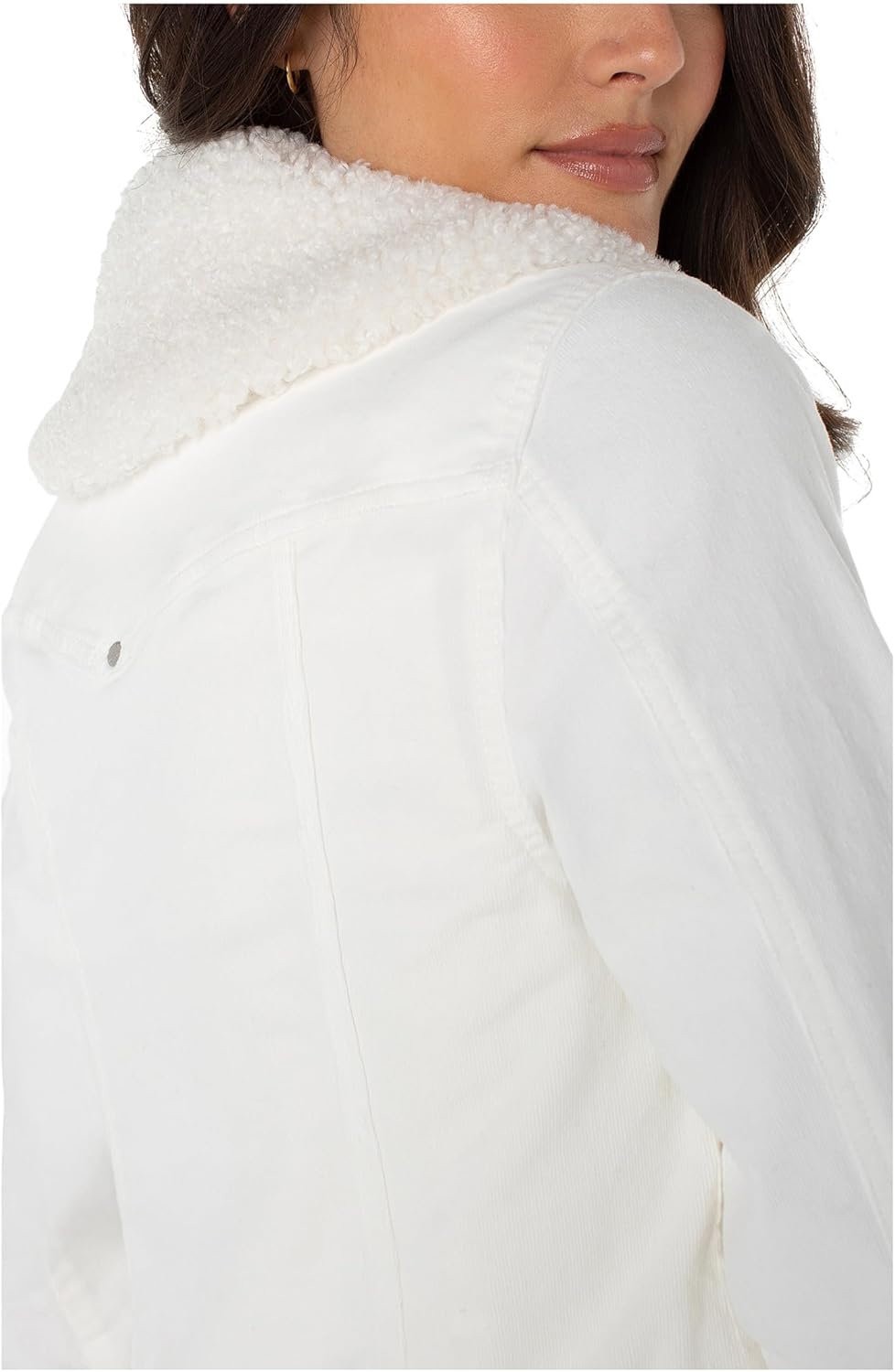 Liverpool Los Angeles Corduroy Sherpa Collar Trucker Jacket