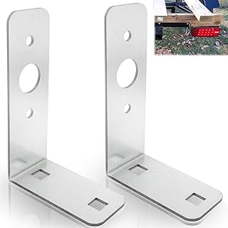 Galvanized 3 mm L-shaped trailer light mounting brackets