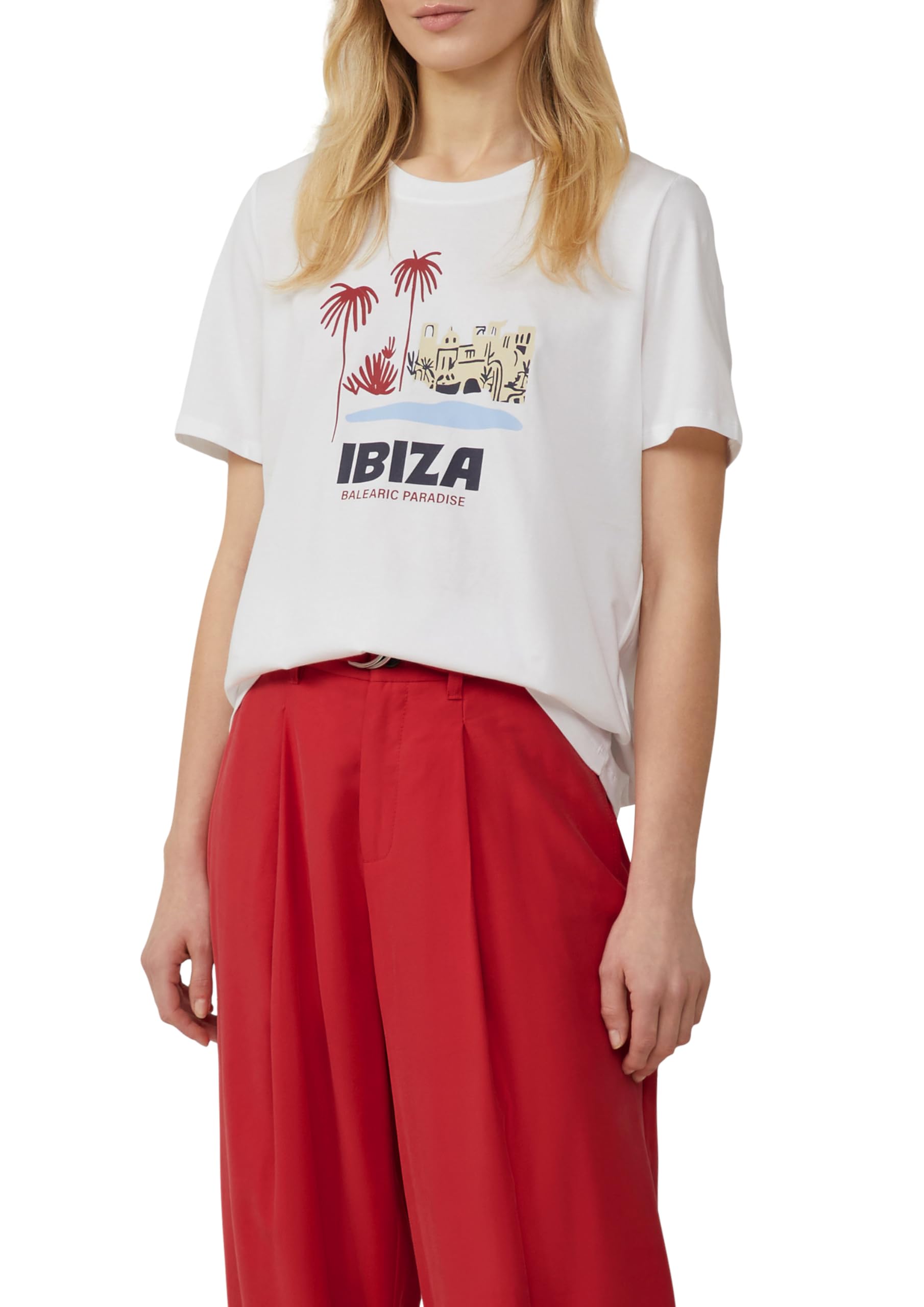 s.Oliver T-Shirt White 38, White, 12