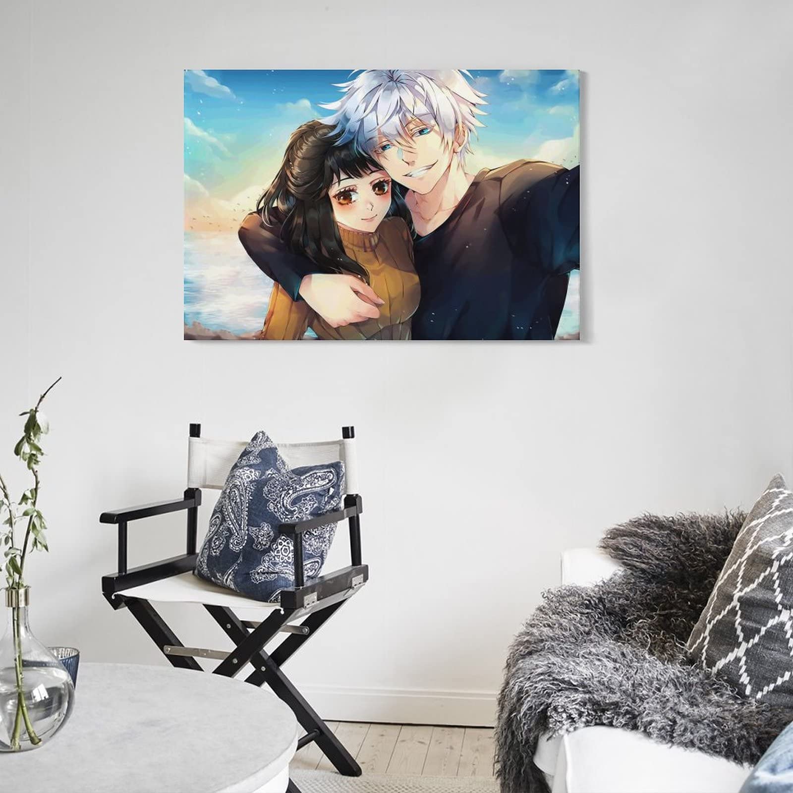 Amazon.co.jp: 呪術廻戦カップルキャラクターHDポスター1キャンバス
