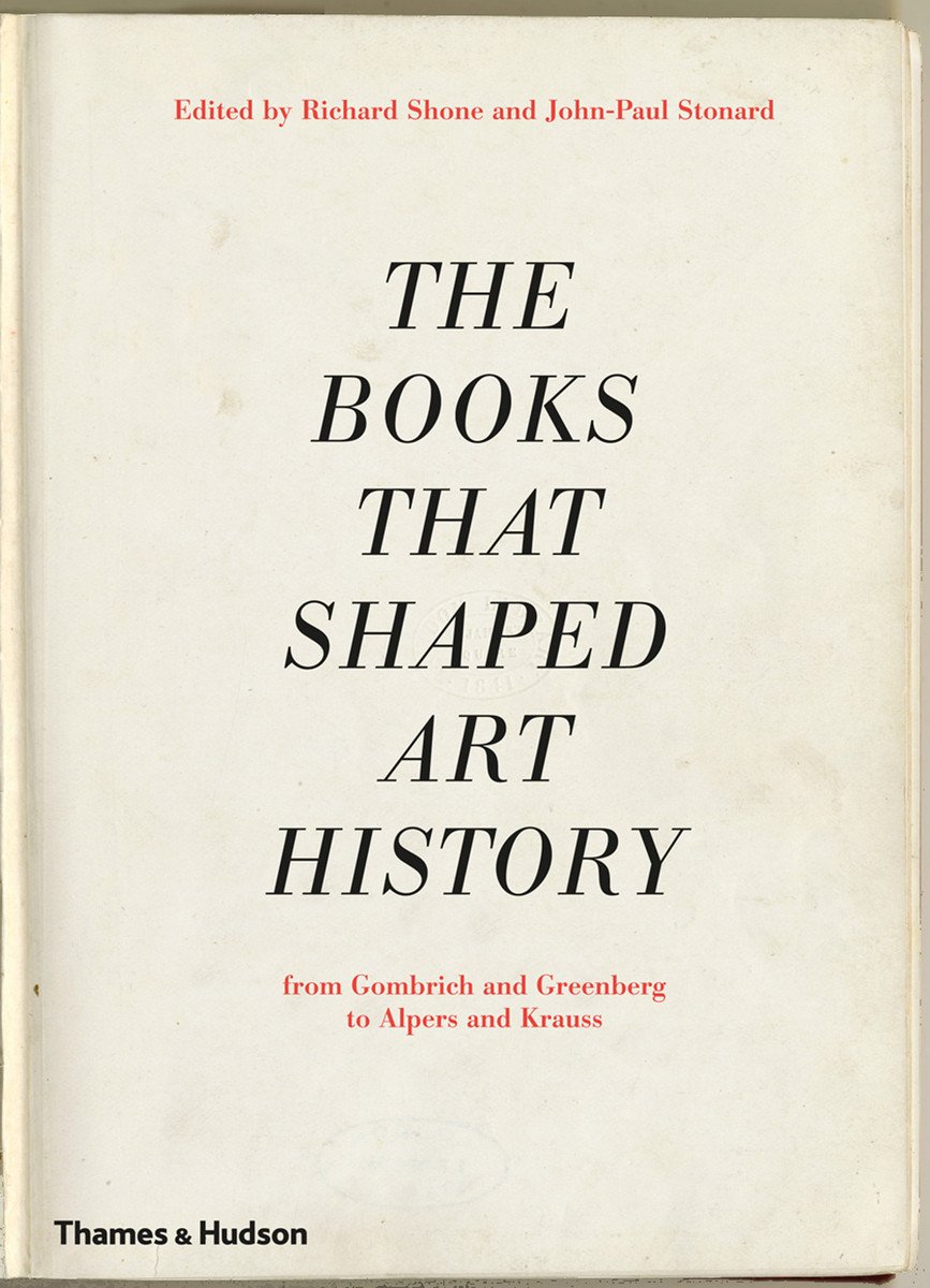 Books That Shaped Art History compagnon idéal de vos moments de lecture et d'étude