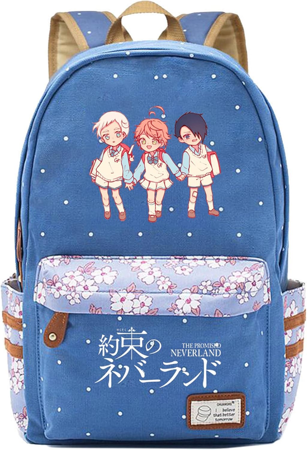Anime The Promised Neverland Backpack Daypack Student Bag Shoulder Bag Bookbag School Bag L12