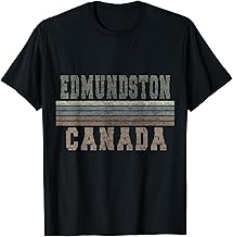 Retro Edmundston Canada T-Shirt
