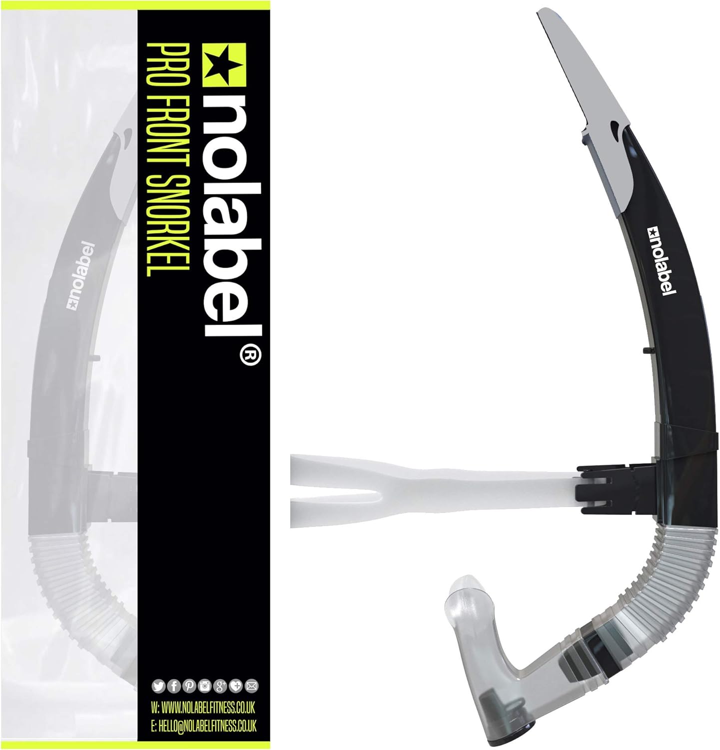 NO LABEL Front Snorkel Training Snorkel for Swimming Front Swim