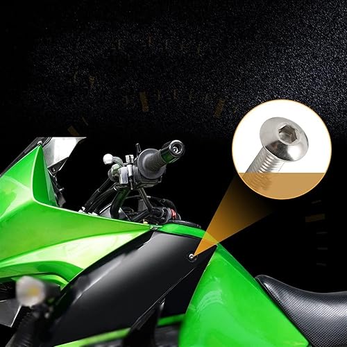 Miniatura 3 de TCHAU Bodywork Kits 177PCS Motorcycle Screws Fairing Bolt Nuts Body Screws for YZF R1 R15 R25 R3 R6 R7 R125 R15 R25 MT03 MT07 MT10 FZR FJ TZ Parts