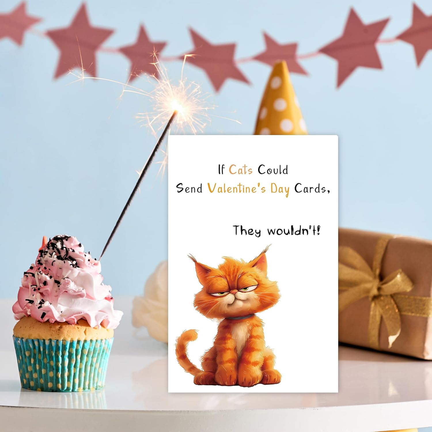 Funny Valentines Day Card for Men Women, Happy Valentine’s Day Card for Boyfriend Girlfriend, If Cats Could Send Valentine’s Day Cards - Image 6