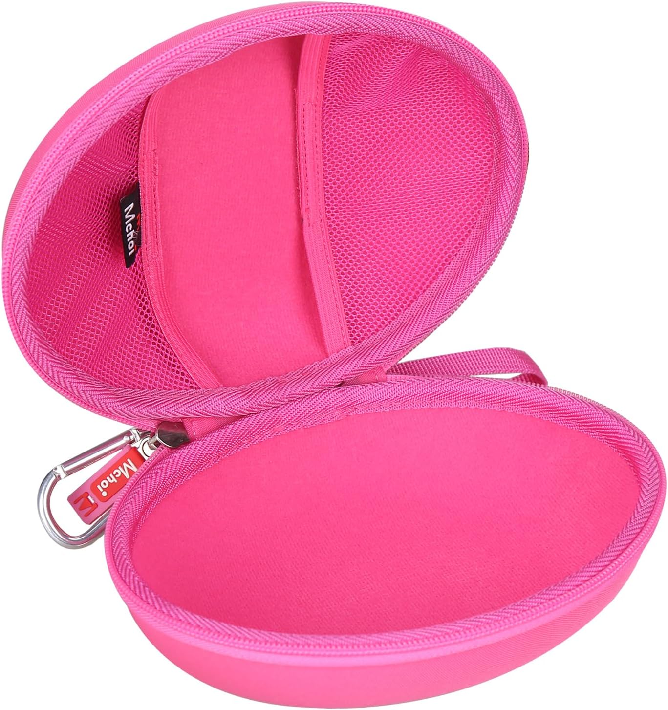 Mchoi Headphone Case Fits for Beats Studio Pro/Solo 4 / Solo 3 / Studio 3 / for TOZO HA1/ for TOZO HT2 On-Ear Bluetooth Headphones, Case Only (Rose Red) - Image 2