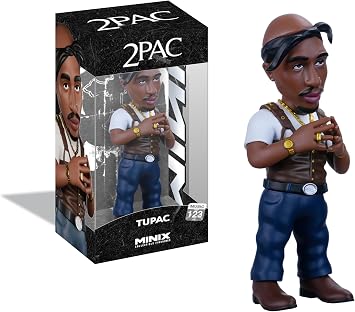 2Pac 3.75" Static Figure Minix - Tupac New York Times 1996#123