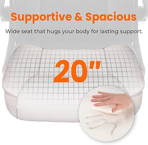 Miniatura 5 de NEO CHAIR Silla de escritorio de oficina para computadora, ergonómica, ejecutiva, silla de juegos de cuero con reposabrazos abatibles ajustables