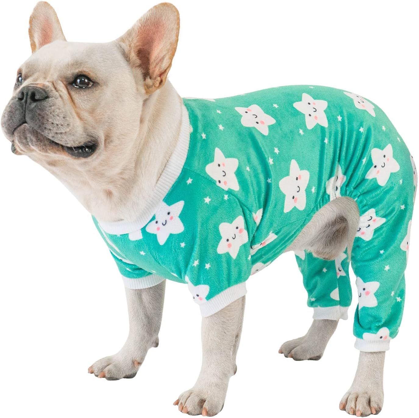 CuteBone Large Dog Pajamas Clothes Soft Cat Apparel Puppy Pjs Onesies P117L