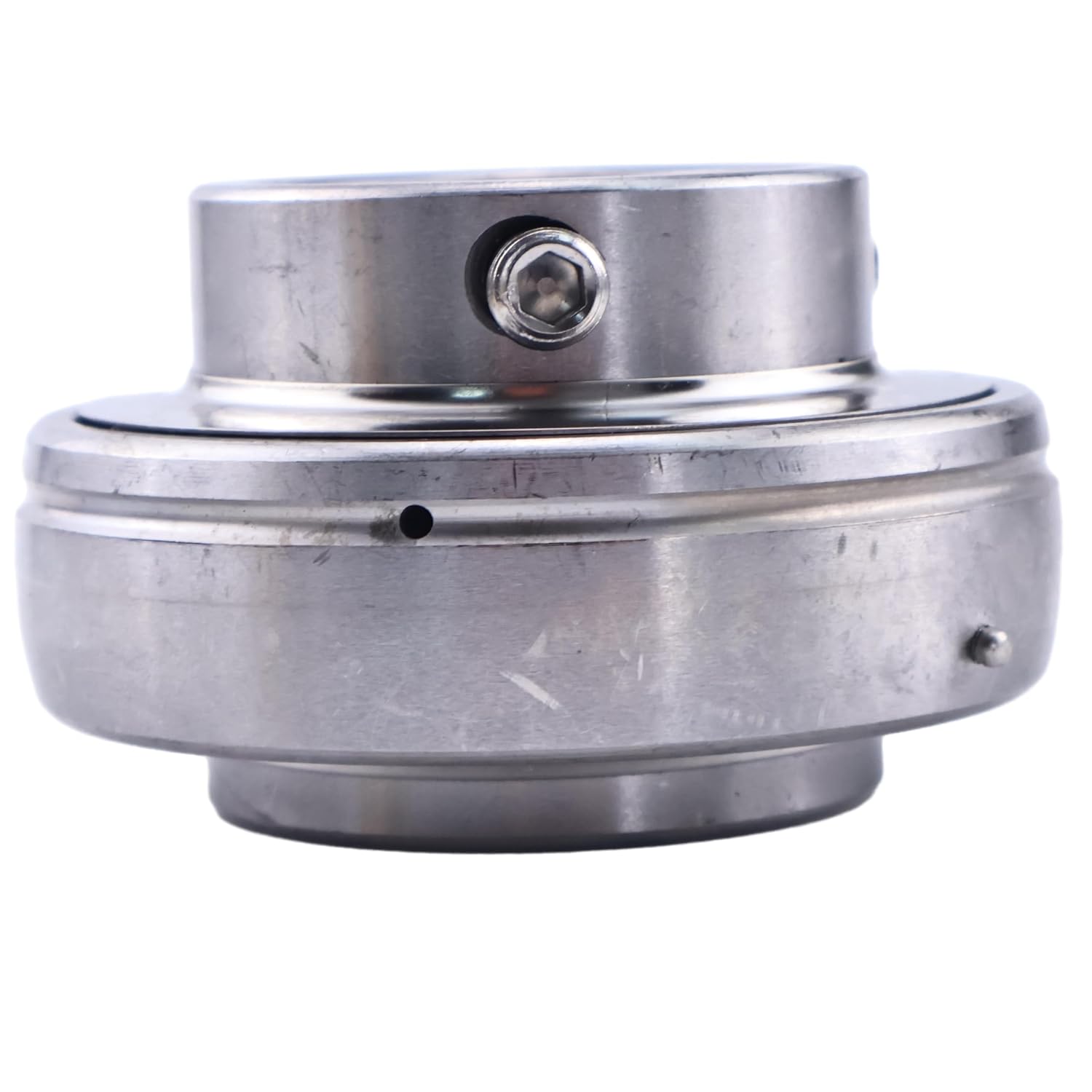 DVPARTS 1-7/16" Stainless Steel Set Screw Locking Insert Bearing MUC207-23 | SUC207-23
