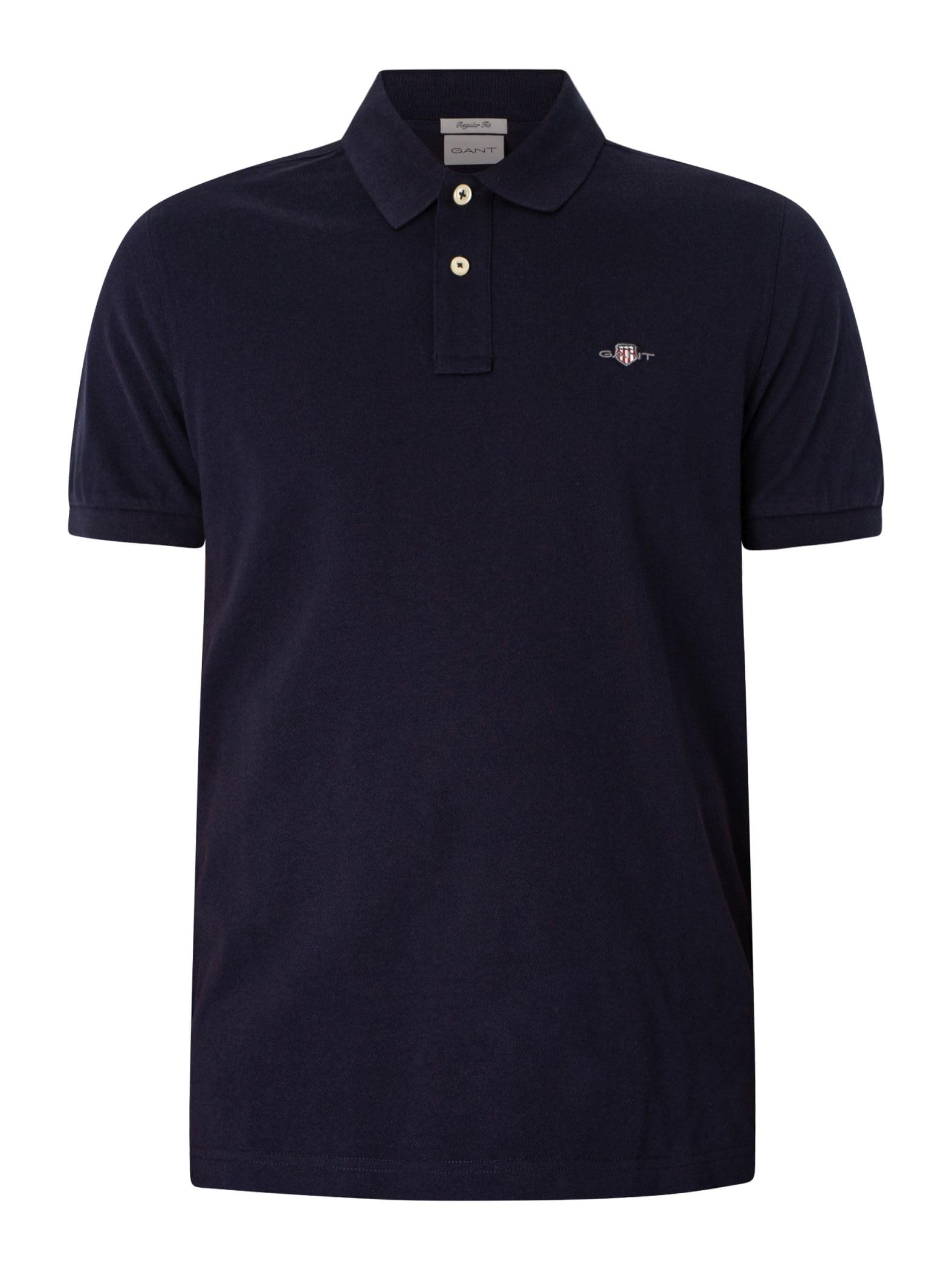 Gant Herren Reg Shield Ss Pique Polo Polohemd (1er Pack)