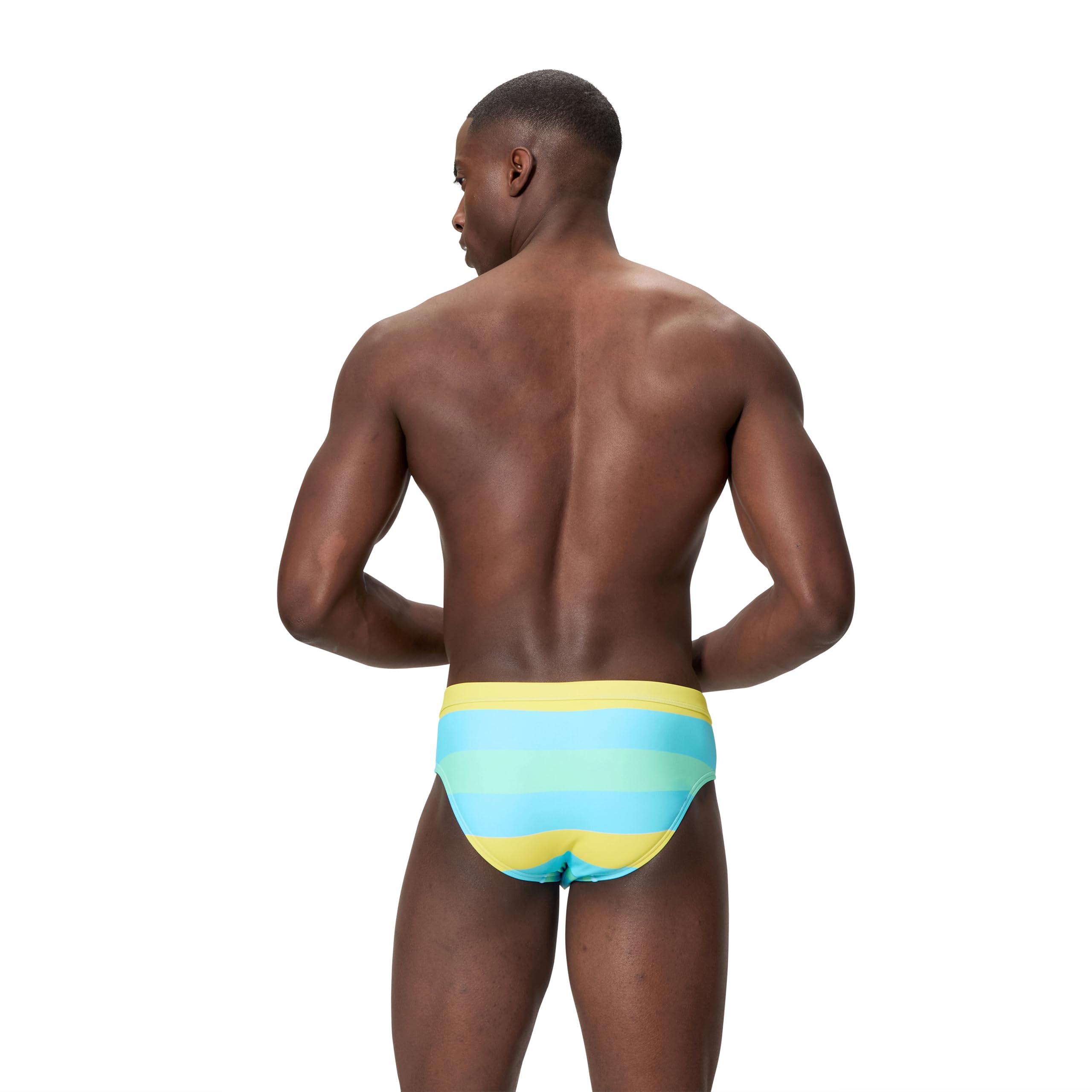 Speedo Braguitas de baño para Hombre con cinturón cómodo (Paquete de 1)