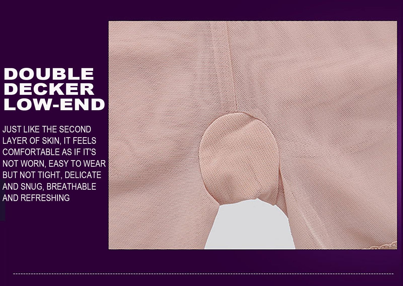 CuLtp Pantaloni per Sollevare Il Sedere da Donna con Glutei Finti, Grandi Dimensioni Traspiranti Mutandine per L'Anca, Vita Alta Culo Finto per Le Donne