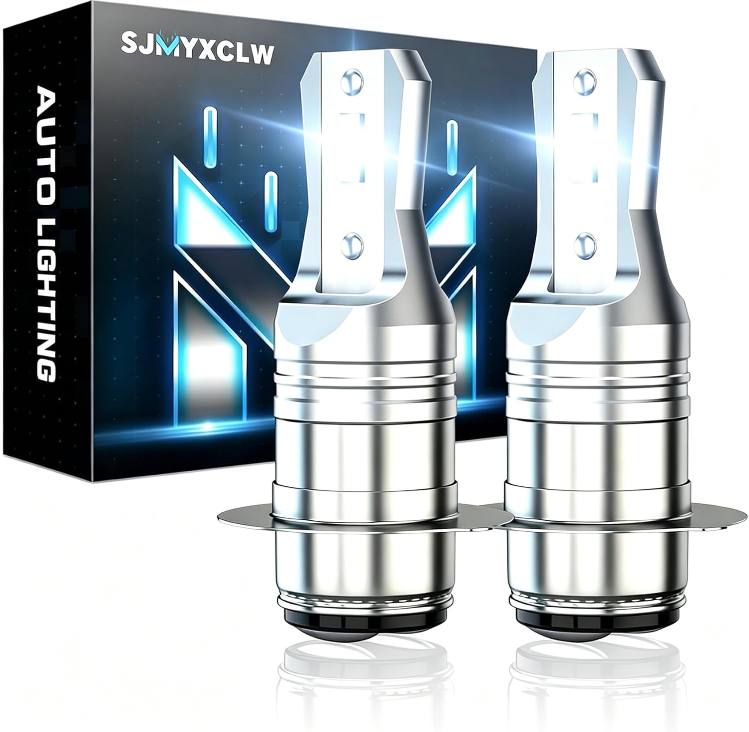 H6M P15D Bulbs Compatible for Suzuki King Quad LTF4WDX LTF300F LTA700X, P15D H6 H6M Fog Light Bulbs,50W H6M Light Bulbs for Off Load, Plug and Play, 2-Pack