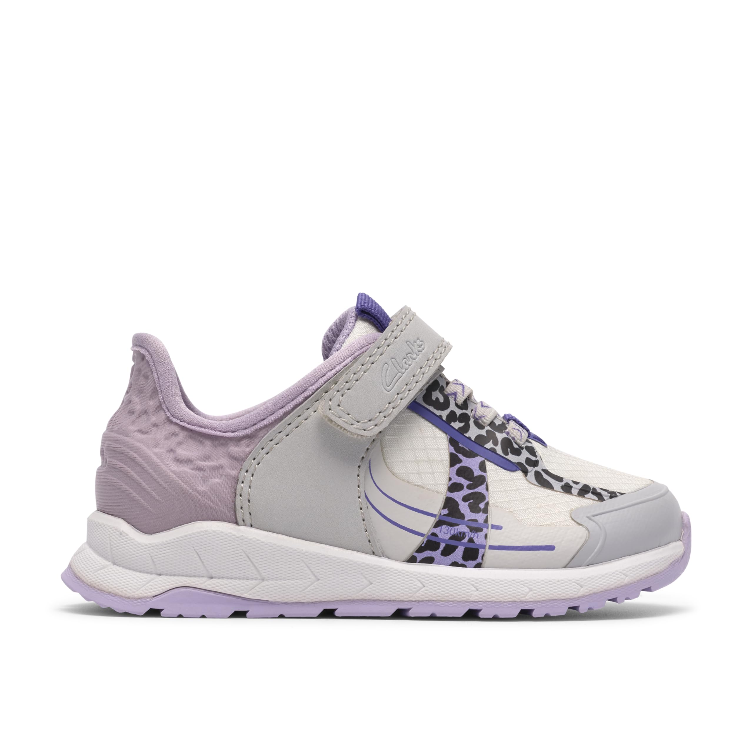 Clarks Selva Lane T. Childrens Lilac Combi, 5.5