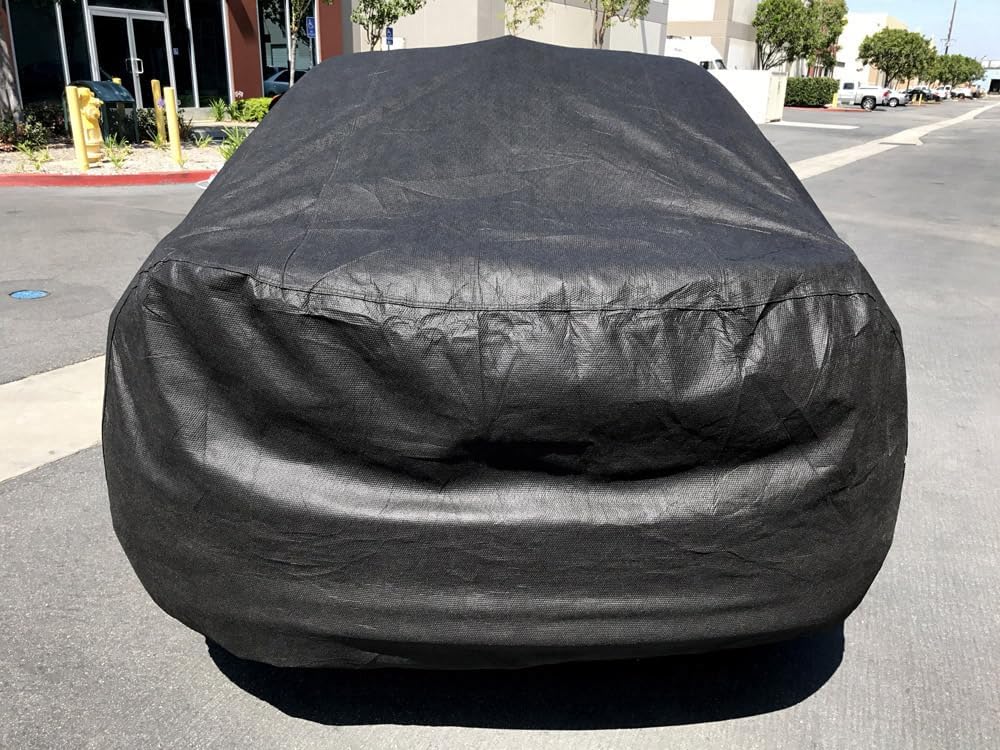 Custom Fit 2013-2019 Cadillac ATS ATS-V Car Cover Black Covers