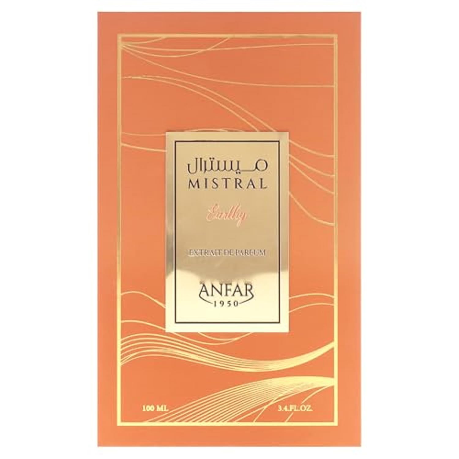 Anfar Mistral Earthy - Perfume for Women and Men - Opens with Spicy Citrus Notes of Cinnamon, Cardamom, Bergamot, Orange Blossom - 3.4 oz