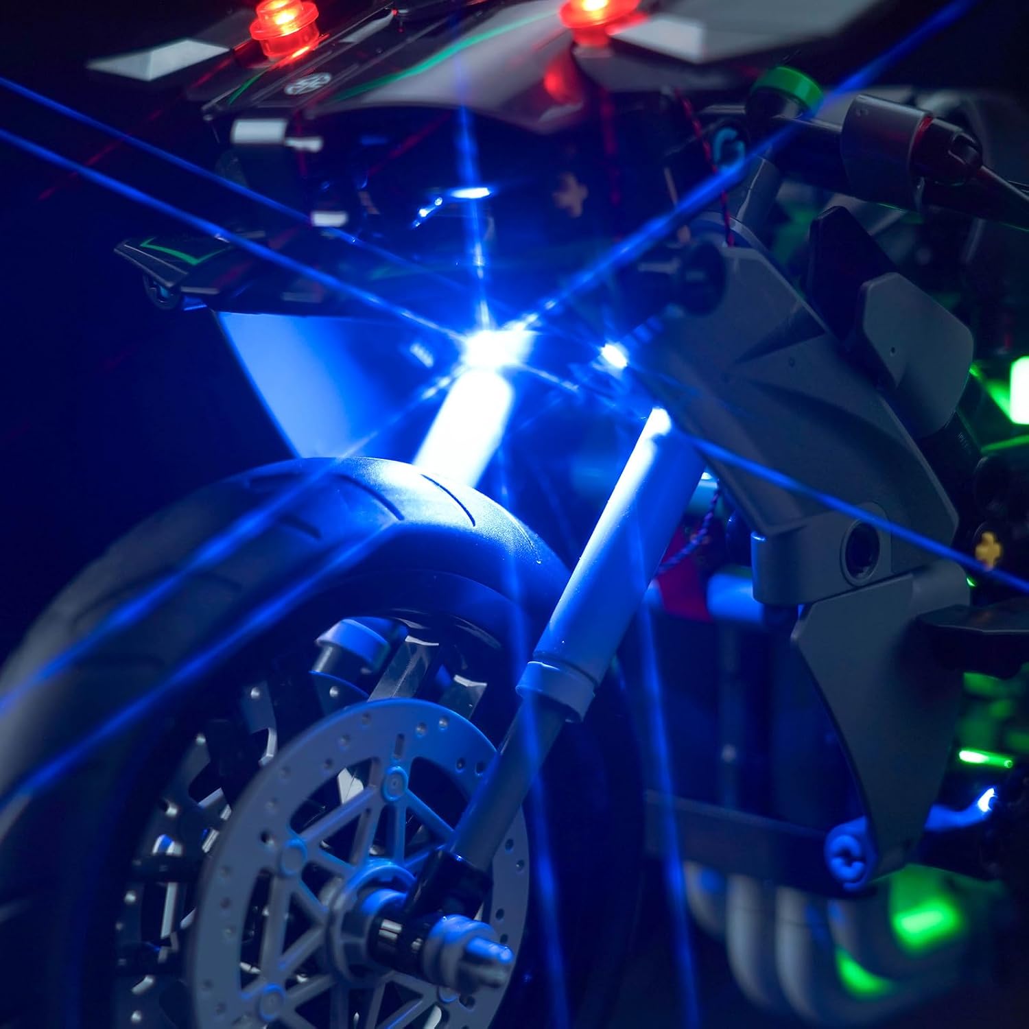 LED Light Kit for Lego 42170 Kawasaki Ninja H2R Motorcycle, Light Kit ONLY, Lego Model NOT Included