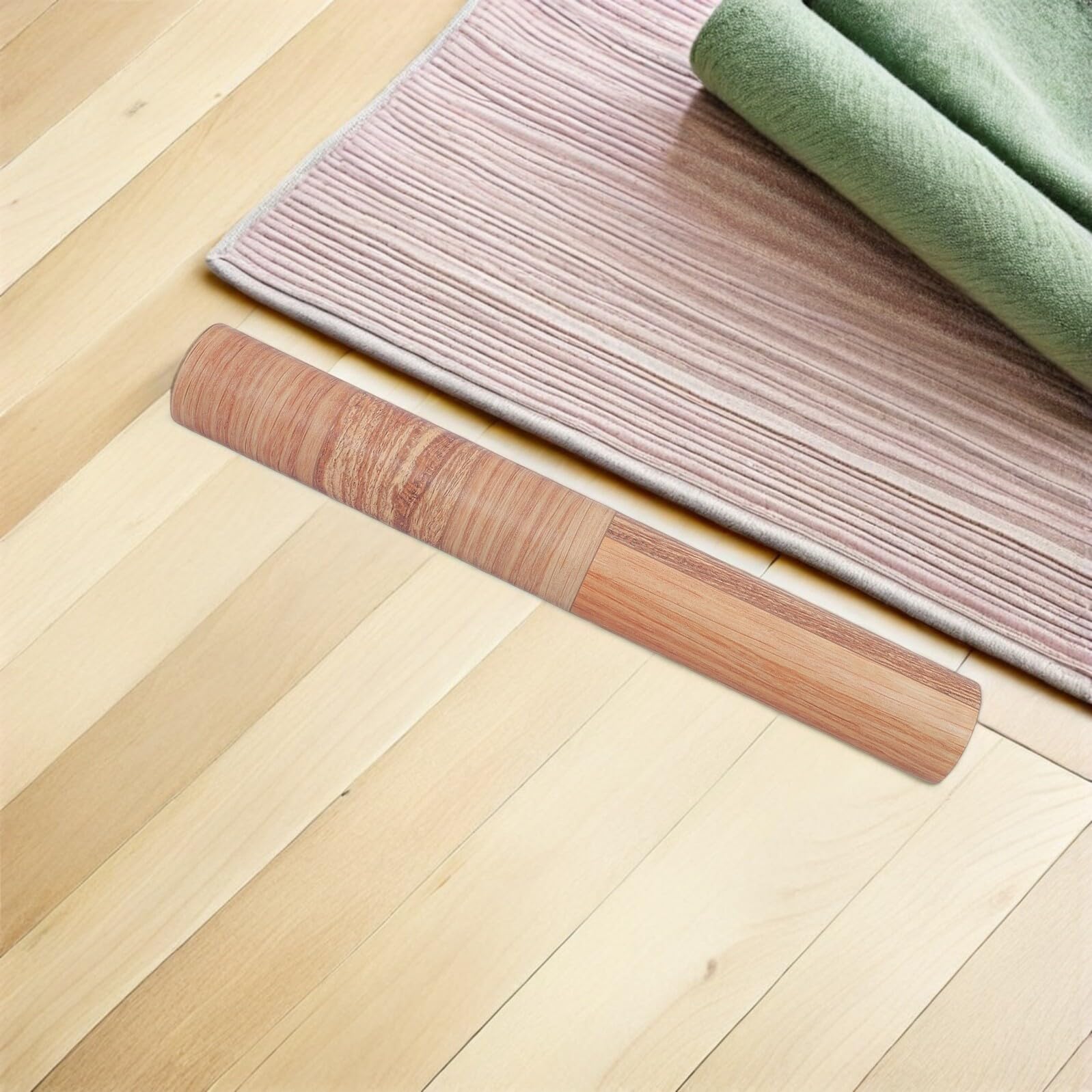 Baluue Adesivi Pavimento in Pvc Effetto Legno Marrone Autoadesivi Waterproof per Cucina Soggiorno Moderni Resistenti All'usura