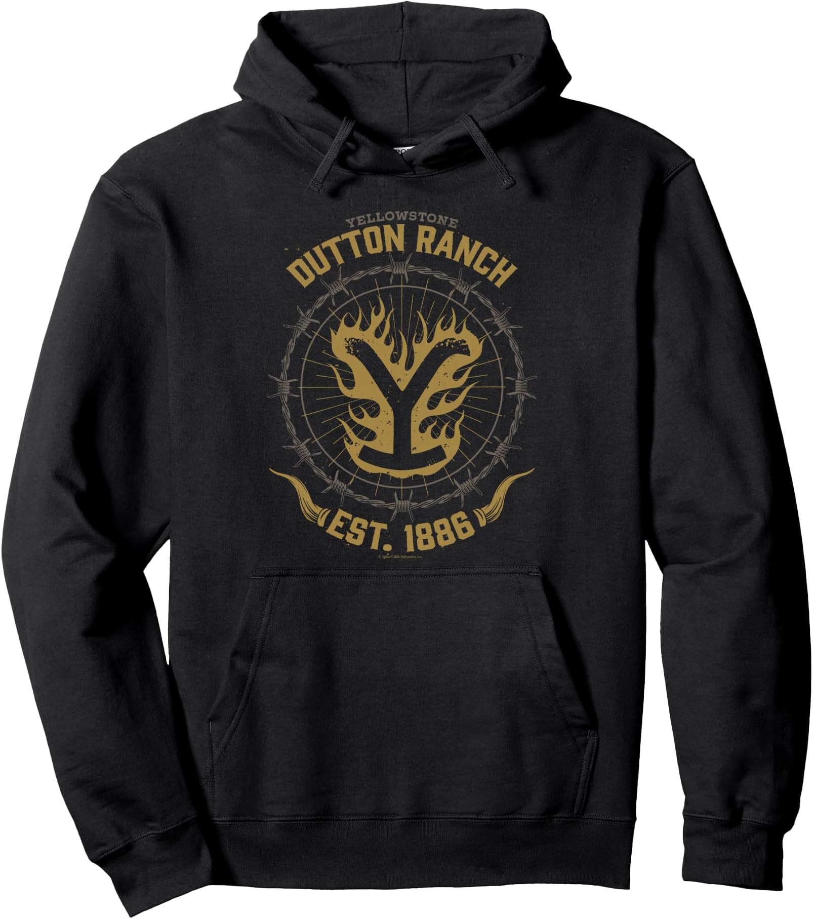 Official Yellowstone - Dutton Ranch Pullover Hoodie
