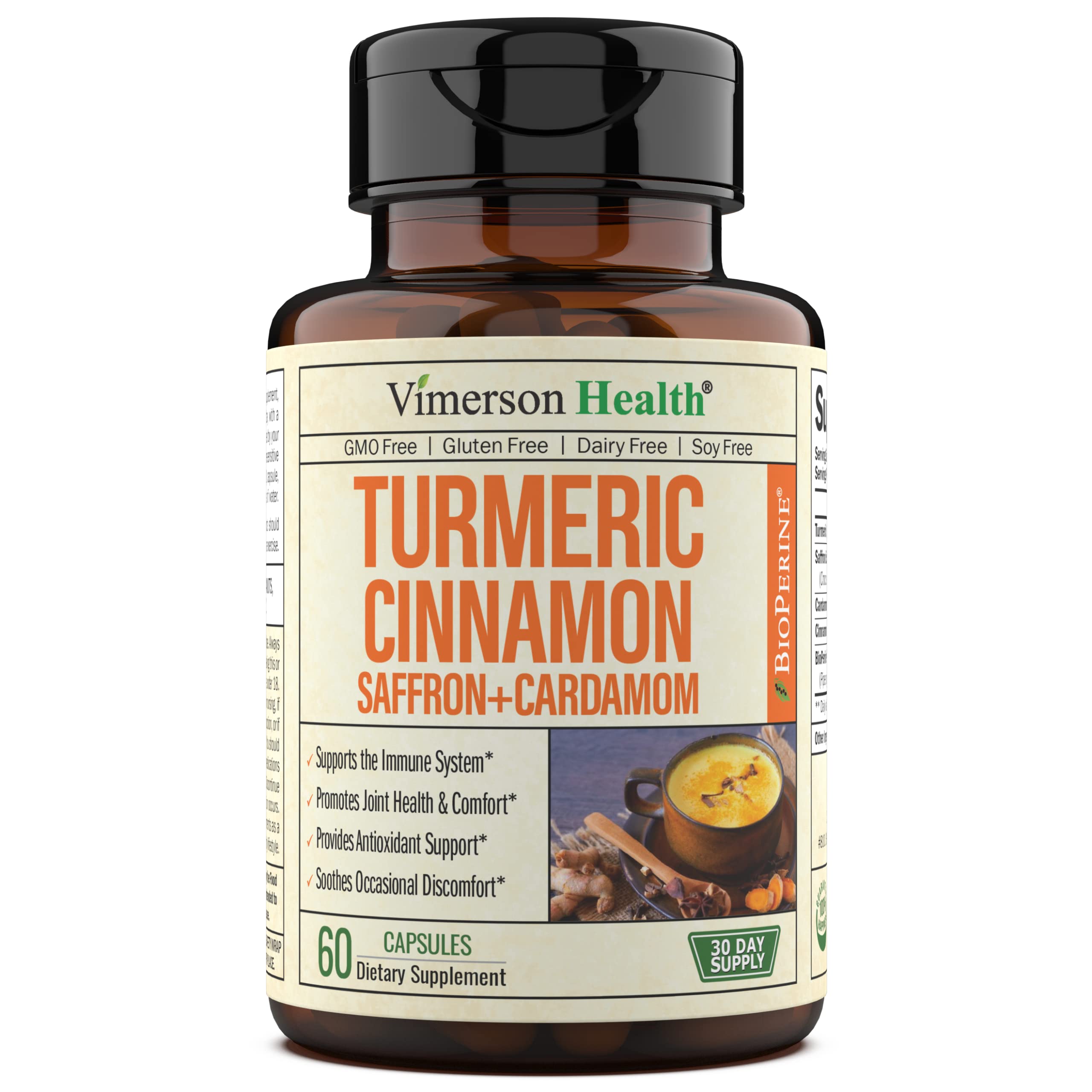 Buy Turmeric Curcumin Saffron Ceylon Cinnamon & Cardamom Antioxidant