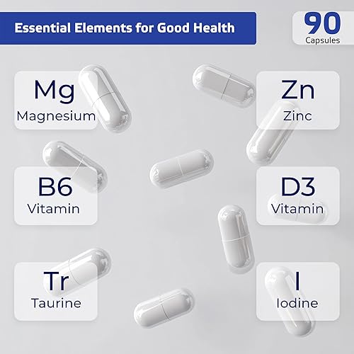 Miniatura 6 de Glicinato de magnesio - Magnesio suave y altamente absorbible para dormir, relajación muscular y salud cardíaca  Complejo de magnesio quelado para