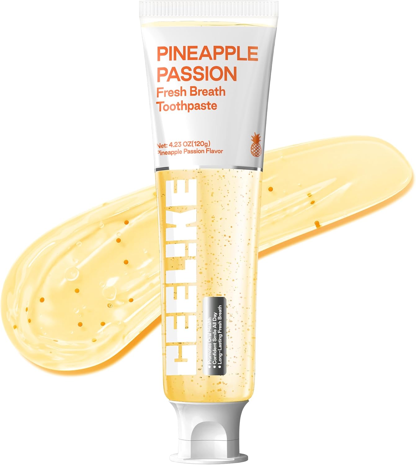 Fresh Breath Toothpaste, Gentle Toothpaste for Sensitive Teeth, Complete Care Toothpaste with Unique Texture (1, Pineapple Passion)