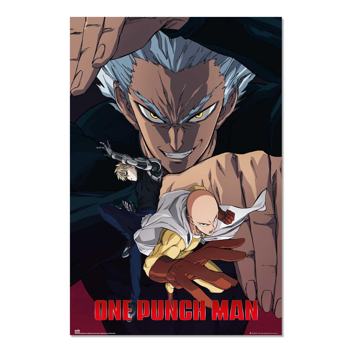 One Punch Man Poster 61x91.5 cm | 24x36 in new Japanese Manga Anime Series