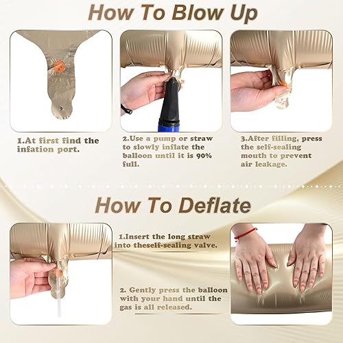 Vista 78 de Globos de 40 pulgadas, globo azul claro número 4, helio autoinflable de aluminio azul bebé para niños de 40 a 15 años, decoraciones de fiesta