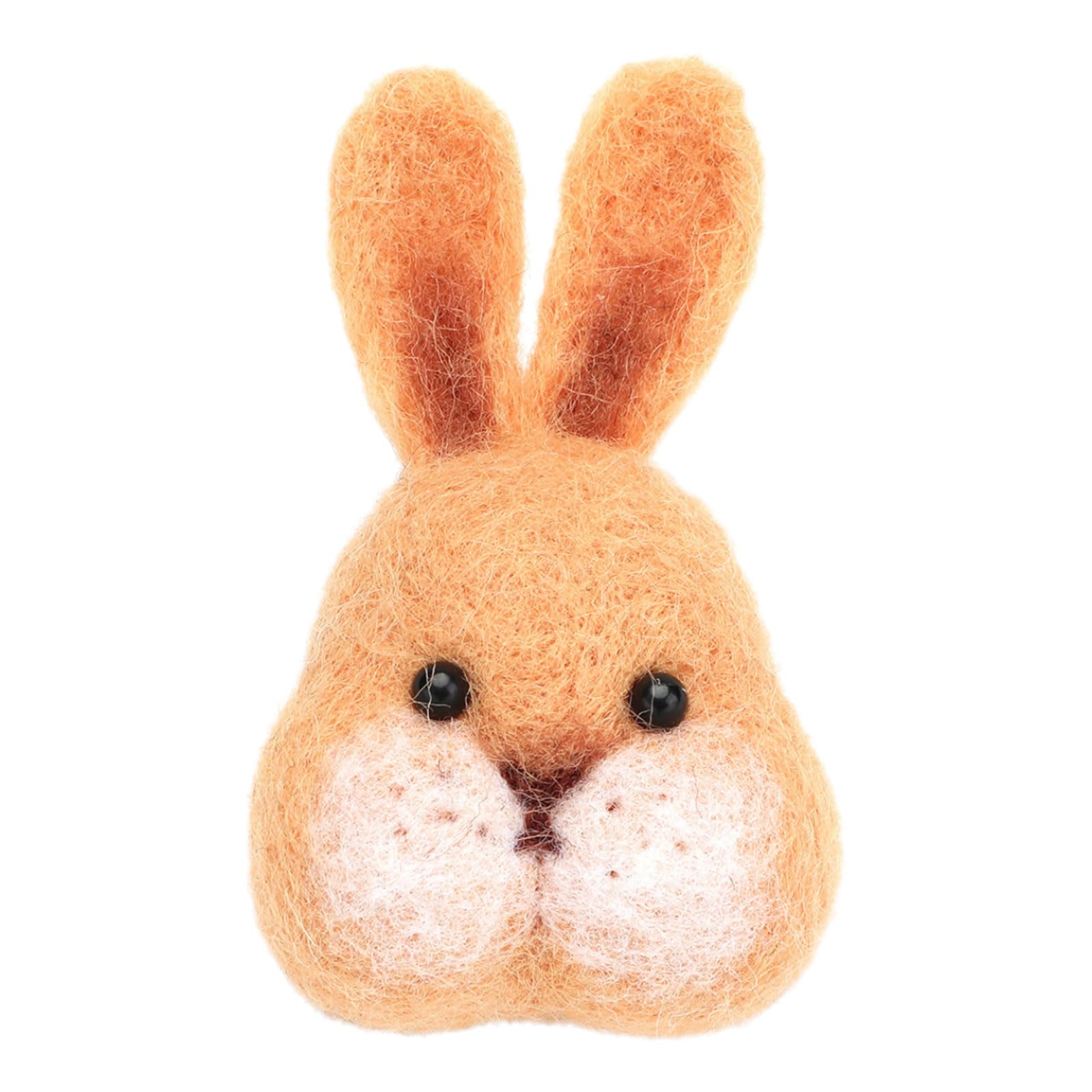 Tsophreniq Needle Felting Kits Lovely Animal Brooch Needle Felting Starter Tool Kits Felt Wool Starter