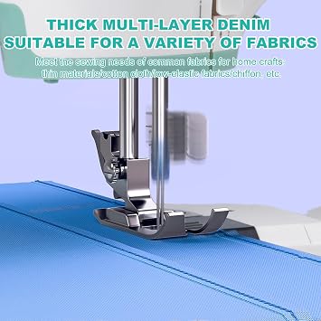 Sewing Machine for Beginners,Double needle and double thread,Sewing for Household,sewing machine for adults, Extension Table, Foot Pedal, LED Light