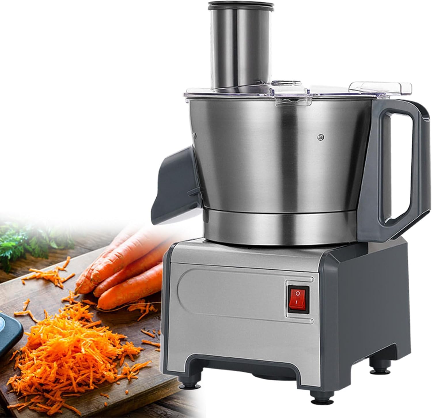 Electric Vegetable Chopper, Versatile Food Cutter, Electric Vegetable Slicer, French Fry Cutter, for Commercial and Home Use