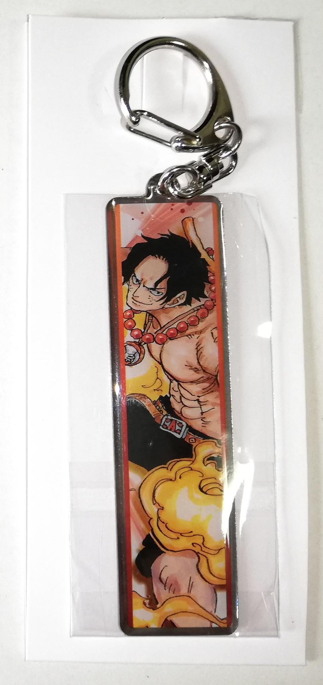 エース ワンピース キーホルダー レザー Amazon.co.jp: ONEPIECE ワンピース エース メタルキーホルダー