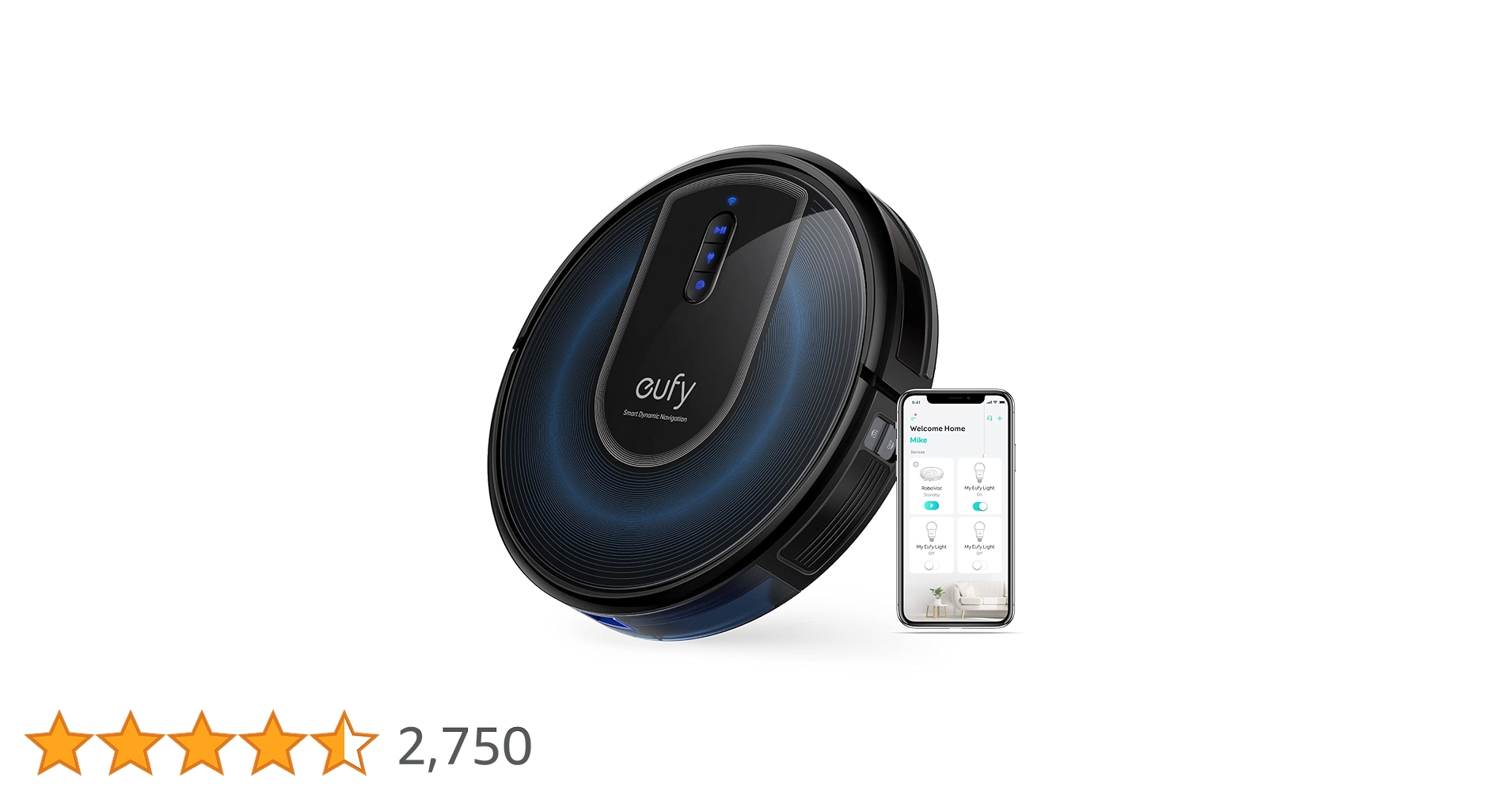 Amazon.co.jp: Anker Eufy RoboVac G30 (Robotic Vacuum Cleaner