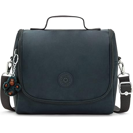 Kipling Lonchera Kichirou para Mujeres, Bolsa de Almuerzo Aislada, Tote de Almuerzo de Nylon