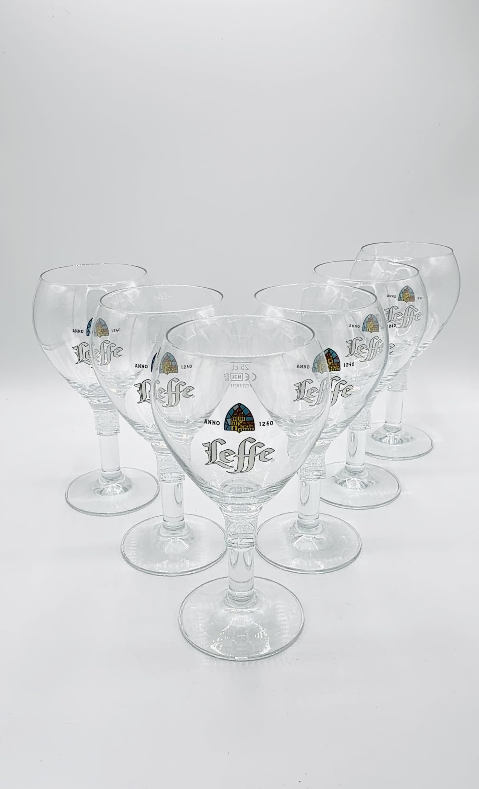 Générique LOT 6 VERRES BIERE BELGE 25 CL NEUF, MODELE LEFF