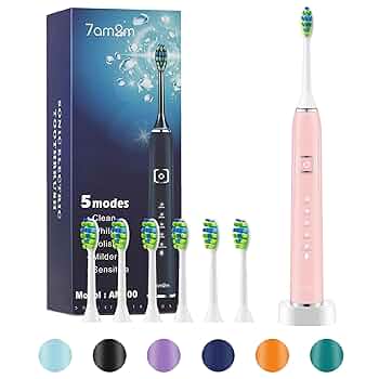 電動歯ブラシ Amazon.co.jp: 7am2m 電動歯ブラシ 超音波歯ブラシ ソニック
