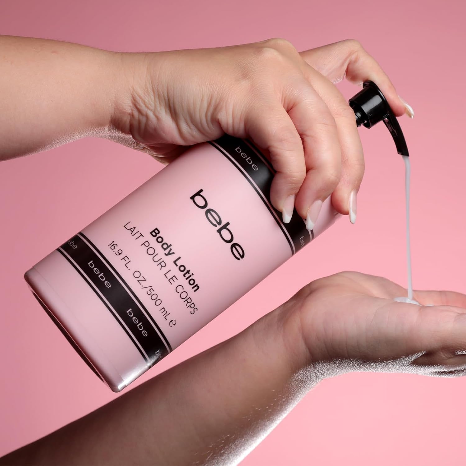 bebe Silver Body Lotion for Women - Hydrating Dry Skin Lotion - Fruity and Floral Scent - Softens Skin and Provides All-Day Moisture - 16.9 oz - Image 4