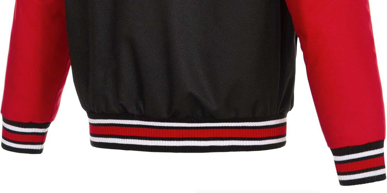JH Design Corvette C8 Jacket Poly-Twill Snap-Up Coat