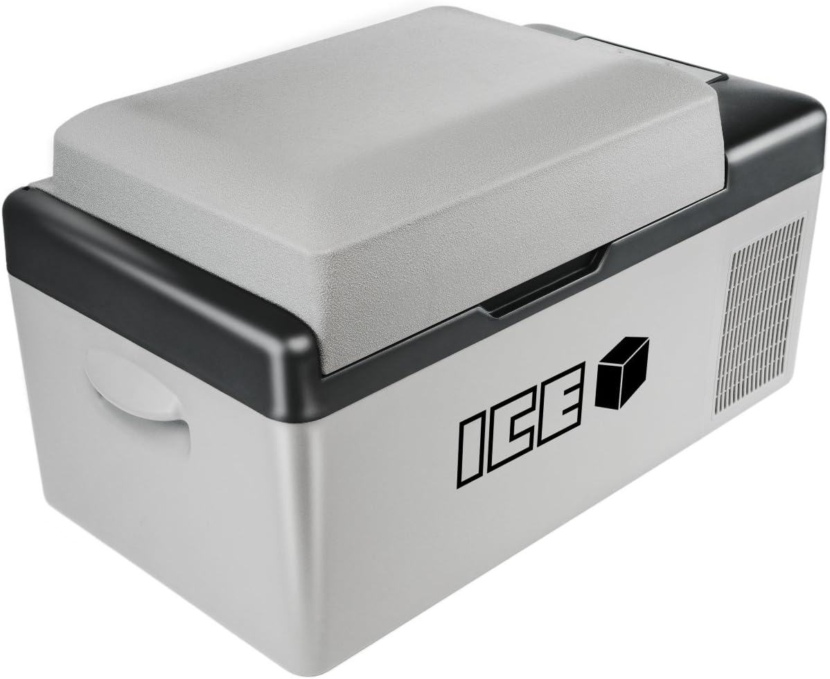 Ice Cube 20 Litre Portable Car Fridge / Freezer, Cool Box, 12V DC, 24V DC, 230V AC