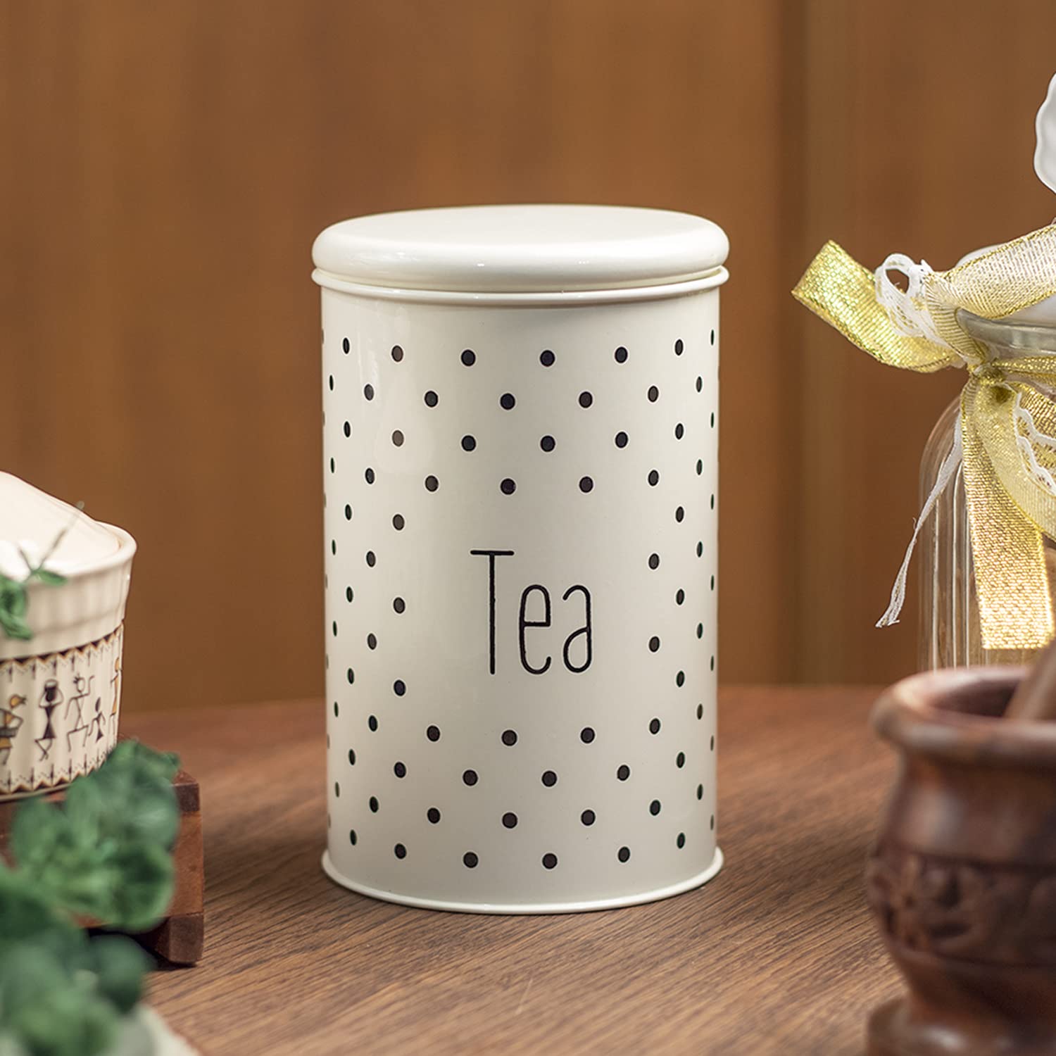 MARKET 99 Stylish Ivory Namkeen Jar | Jar for Kitchen Storage | Kitchen Container Set and Storage Box, Glass Containers |Air Tight Containers for Kitchen Storage Metal Jar (B0C4PJ99M4) Amazon Price History, Amazon Price Tracker