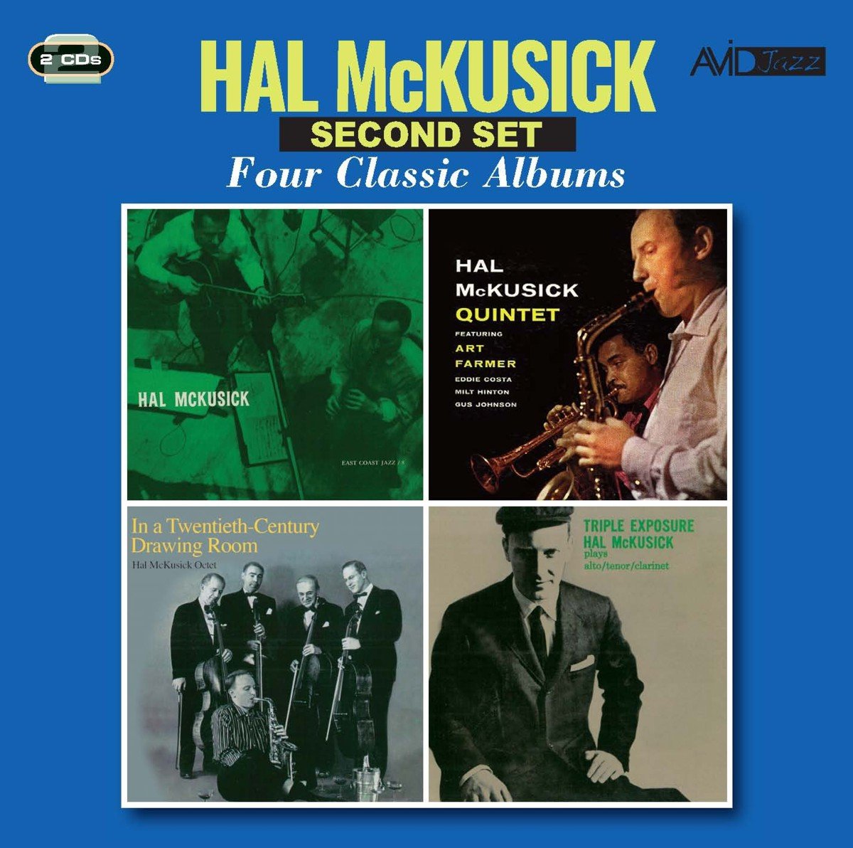Hal Mckusick Four Classic Albums CD New 5022810317227