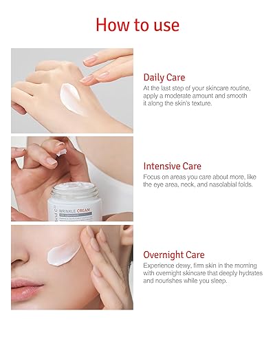 Miniatura 6 de VITABRID C12 Crema antiarrugas  Hidratante de recuperación de la piel que desafía la edad con péptidos, vitamina C, manteca de karité, reparación de